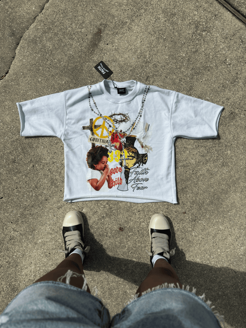 Chained to prayer tshirt