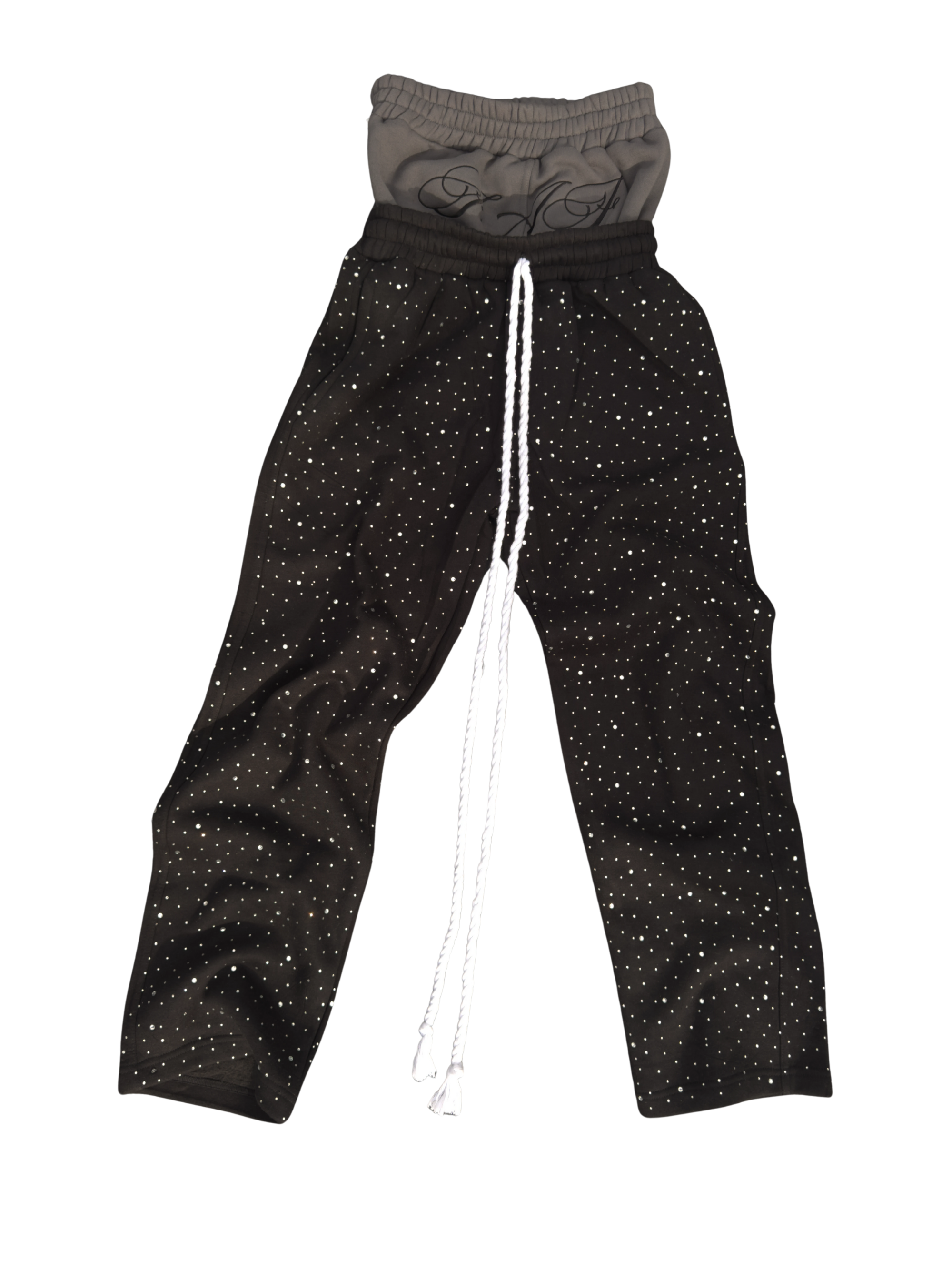 Diamond mayhem double waisted sweats