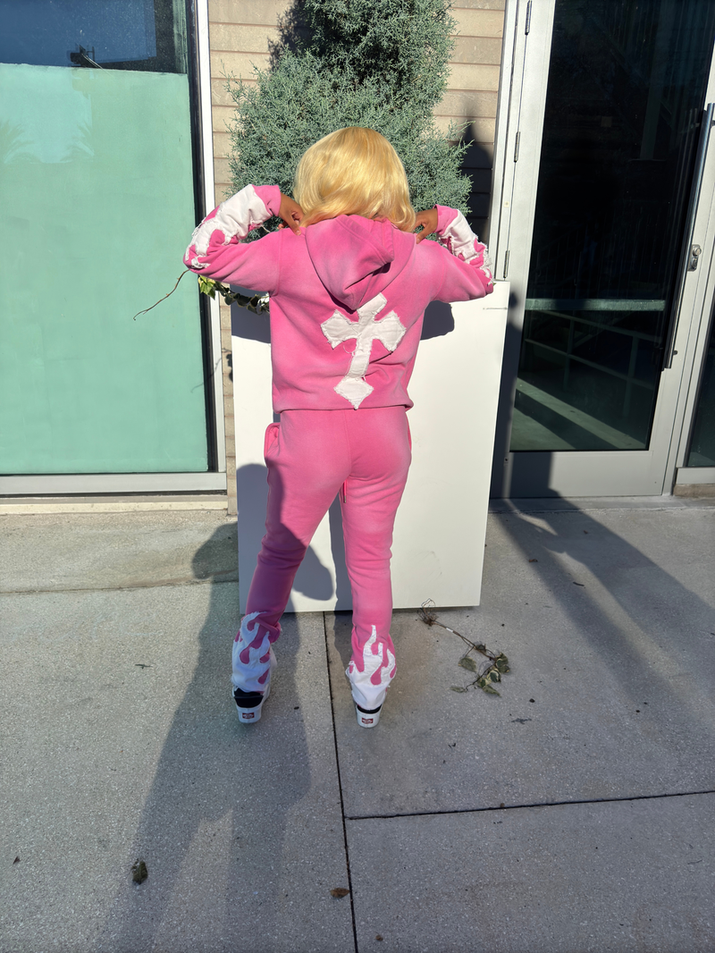 FAF Jackets PINK -  Faith Above Fear