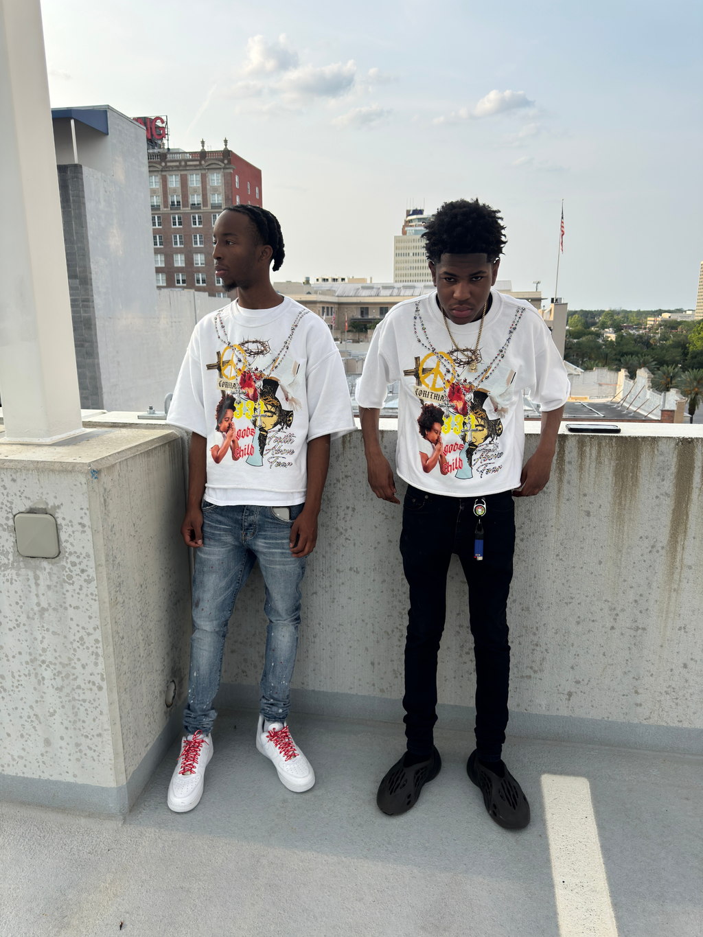 Chained to prayer tshirt