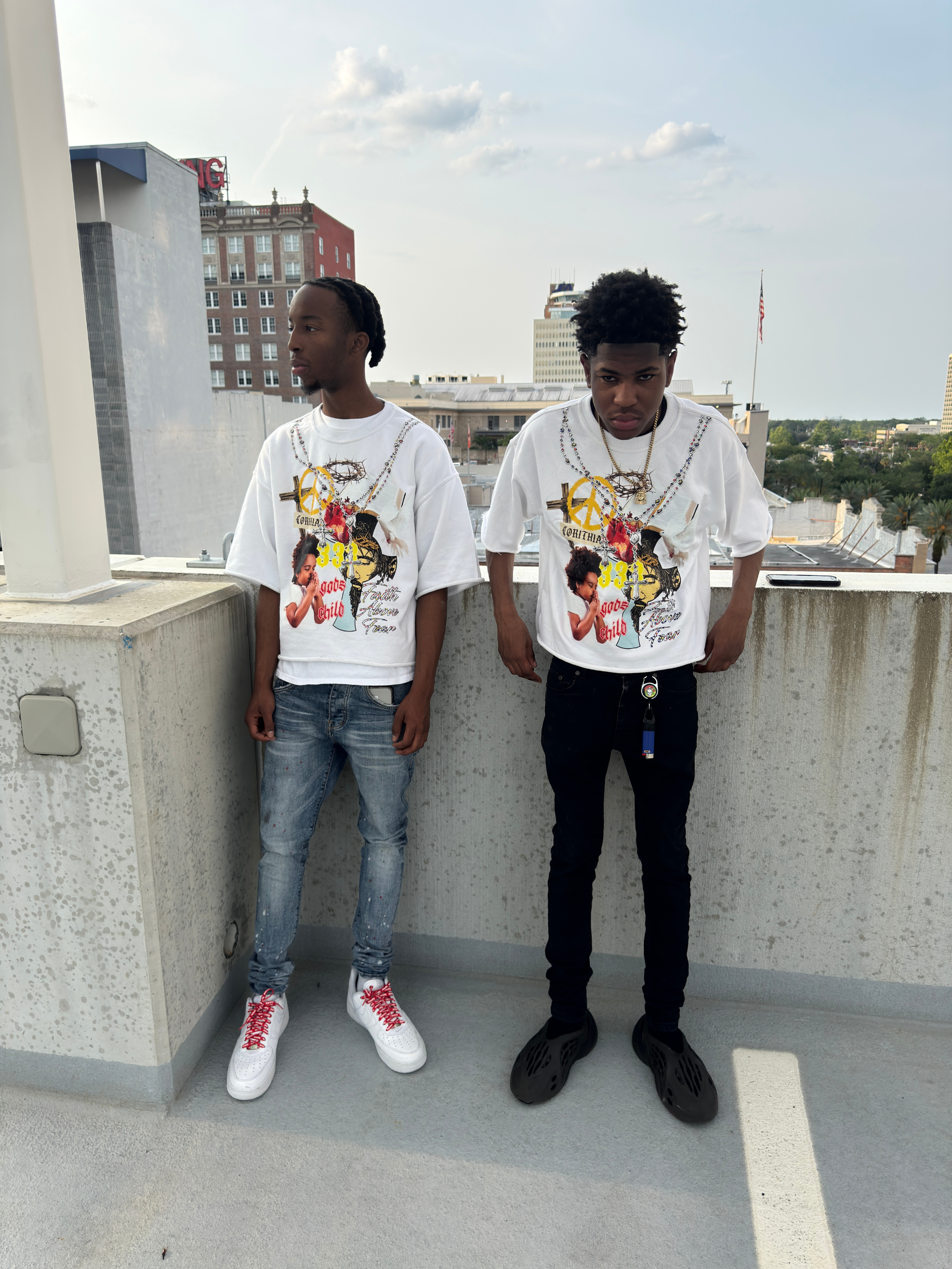 Chained to prayer tshirt